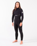 RIP CURL WOMEN'S 37 LIMITED EDITION E-BOMB 3/2MM ZIP FREE WETSUIT (EX)