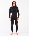 RIP CURL WOMEN'S 37 LIMITED EDITION E-BOMB 3/2MM ZIP FREE WETSUIT (EX)