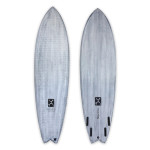 6'8 FIREWIRE SEASIDE & BEYOND VOLCANIC SPECIAL ORDER SURFBOARD (HSAB-608-3-VOL-3WHT)
