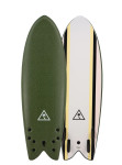 5'8 CATCH SURF RETRO FISH-QUAD SURFBOARD (CS58RF-Q-MG22)