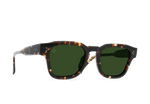 RAEN RECE-Brindle Tortoise / Green Polarized Sunglasses (EX)