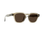 RAEN RUNE-Ghost / Vibrant Brown Polarized Sunglasses (EX)