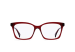 RAEN DEL-Oxblood / Clear Sunglasses (EX)