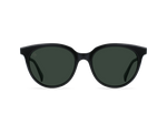 RAEN LILY - CRYSTAL BLACK/GREEN POLARIZED SUNGLASSES (EX)