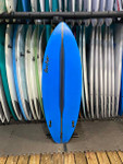 5'6 QUIET FLIGHT CUSTOM SURFBOARD (61121)
