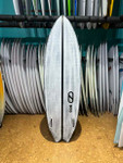 5'10 FIREWIRE GREAT WHITE TWIN IBOLIC VOLCANIC SURFBOARD (1234150)
