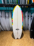 5'7 LOST RNF RETRO USED SURFBOARD (15823)