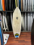 5'10 LOST MR X MB CALI TWIN USED SURFBOARD (192919)
