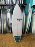 5'7 PYZEL RED TIGER USED SURFBOARD (727283)