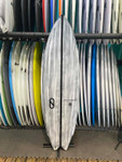 6'6 FIREWIRE GREAT WHITE TWIN VOLCANIC IBOLIC SURFBOARD (1397986)