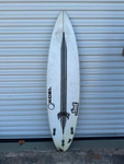 6'4 LOST WHIPLASH USED SURFBOARD (168097)