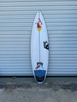 6'0.5 LOST DRIVER PRO USED SURFBOARD (263950)