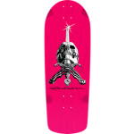 Powell Peralta Ray Rodriguez OG Snub Skull & Sword Brite Lite Pink Reissue Deck 10" (DCPMOGASSNB04)