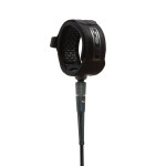 5' FCS COMPETITION ESSENTIAL LEASH - SMALL CUFF (ECOS-BLK-05F)