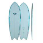 5'10 GERRY LOPEZ SOMETHING FISHY - FUSION-HD SURFBOARD (GLFH-SF0510-FU1-AQUA)