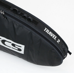 9'2 FCS TRAVEL 2 WHEELIE LONGBOARD BOARDBAG (BT2-902-LW-BGY)
