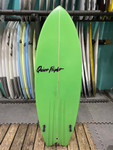 5'7 QUIET FLIGHT BAD FISH SURFBOARD (59736)