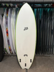 5'7 LOST RNF 96 BLACKSHEEP SURFBOARD (118138)