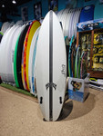 5'10 LOST LIGHTSPEED 3.0 STUB DRIVER USED SURFBOARD (268068)