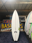 5'10 LOST SUB DRIVER 3.0 SWALLOW SURFBOARD (282513)