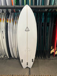 5'10 QUIET FLIGHT BADFISH SURFBOARD (63620)