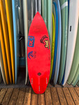 5'8 LOST BLACK DART THE GRINDER USED SURFBOARD (146516)