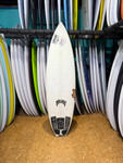 5'10 LOST LIGHTSPEED II SUB DRIVER 3.0 SWALLOW USED SURFBOARD (281317)