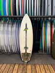 6'0 LOST LIGHTSPEED ROCKET REDUX WIDE USED SURFBOARD (234742)