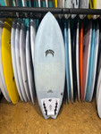 5'8 LOST BLACKSHEEP PISCES USED SURFBOARD (119337)