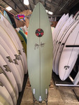 7'2 GERRY LOPEZ POCKET ROCKET SURFBOARD (B2844)