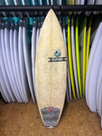 5'8 SUPER BRAND THE TOY USED SURFBOARD (14447)
