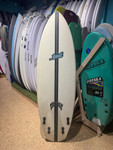 5'8 LOST LIGHTSPEED ROCKET REDUX USED SURFBOARD (231598)