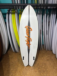 5'10 QUIET FLIGHT BADFISH USED SURFBOARD (63617)