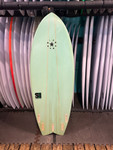 5'6 CUSTOM SHARPE USED SURFBOARD (407261)