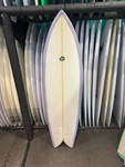 5'8 TANGO TWIN FIN USED SURFBOARD ()