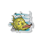 ...LOST GRUMPY GROUPER STICKER 5" (LS1005)