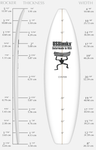 US Blanks 6'3 Ea RED Blank