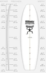 US BLANKS 6'5 A YELLOW BLANK (U65AY)