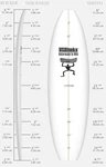 US Blanks 6'9 R Yellow Blank