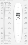 US Blanks 7'10 Sp Blue Blank