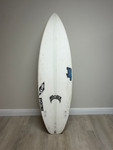 5'10 LOST LIGHTSPEED II SUB DRIVER 3.0 SQUASH USED SURFBOARD (292558)