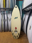 6'2 LOST BLACK DART V3 STEALTH USED SURFBOARD (171470)