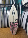 5'7 LOST 3.0 STUB DRIVER USED SURFBOARD (278784)