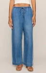 Z SUPPLY THE SIDELINES DENIM TRACK PANT (ZP263144)