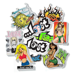 ...LOST SURFBOARDS STICKERS 10 PACK (ARTPACK)