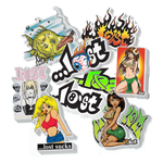 ...LOST SURFBOARDS STICKERS 10 PACK (ARTPACK)