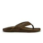 OLUKAI MEA OLA MANO MEN'S LEATHER SANDAL - MUSTANG/TAN (10575-1334)