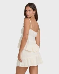 BILLABONG SOL MATE WOMEN'S WOVEN TANK - WHITE CAP (BL000231W)