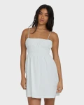 BILLABONG FEEL THE BREEZE WOMEN'S MINI DRESS - CLEARWATER (BL000241W)