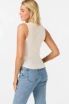 O'NEILL CALDWELL WOMEN'S KNIT TANK - TOFU (FA2641701)